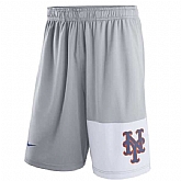 Men's New York Mets Nike Gray Dry Fly Shorts,baseball caps,new era cap wholesale,wholesale hats